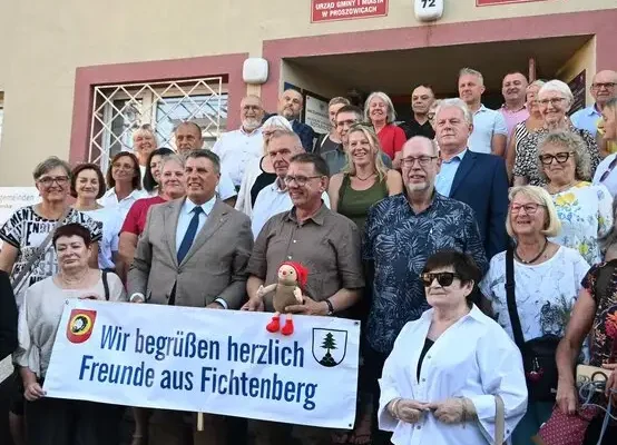 Delegacja z Fichtenberga z wizytą w Proszowicach – trzy dni pełne tradycji i integracji