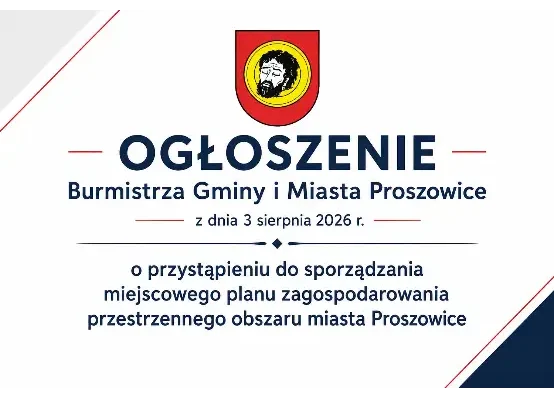Proszowice: rusza zmiana planu zagospodarowania przestrzennego miasta