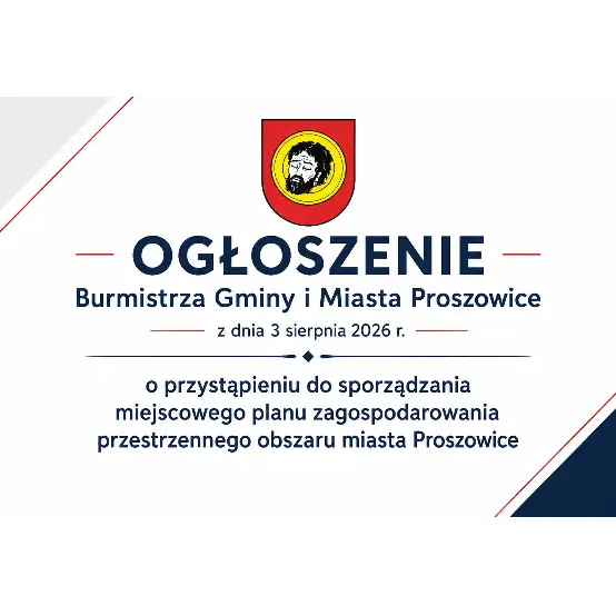 Proszowice: rusza zmiana planu zagospodarowania przestrzennego miasta