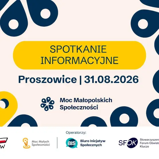 Nawet 7 500 zł na lokalne inicjatywy. Trwa nabór w konkursie Moc Małopolskich Społeczności