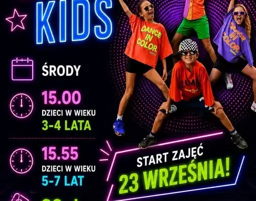 Zajęcia taneczne DANCE KIDS w Proszowicach – start 23 września