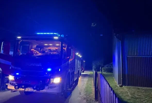 Wybuch gazu w budynku mieszkalnym w Wawrzeńczycach – akcja służb ratunkowych