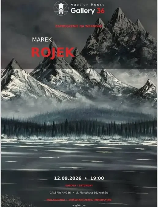 Marek Rojek z Proszowic wystawia swoje prace w Krakowie – wernisaż już 12 września