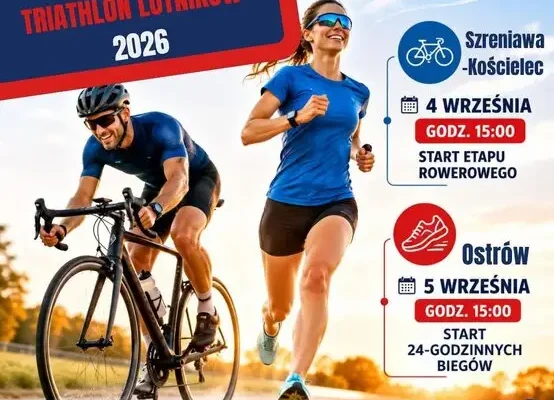 III Proszowicki Triathlon Lotników 2026: rowery i biegi w ten weekend